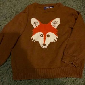 Cute fox sweater size 18months